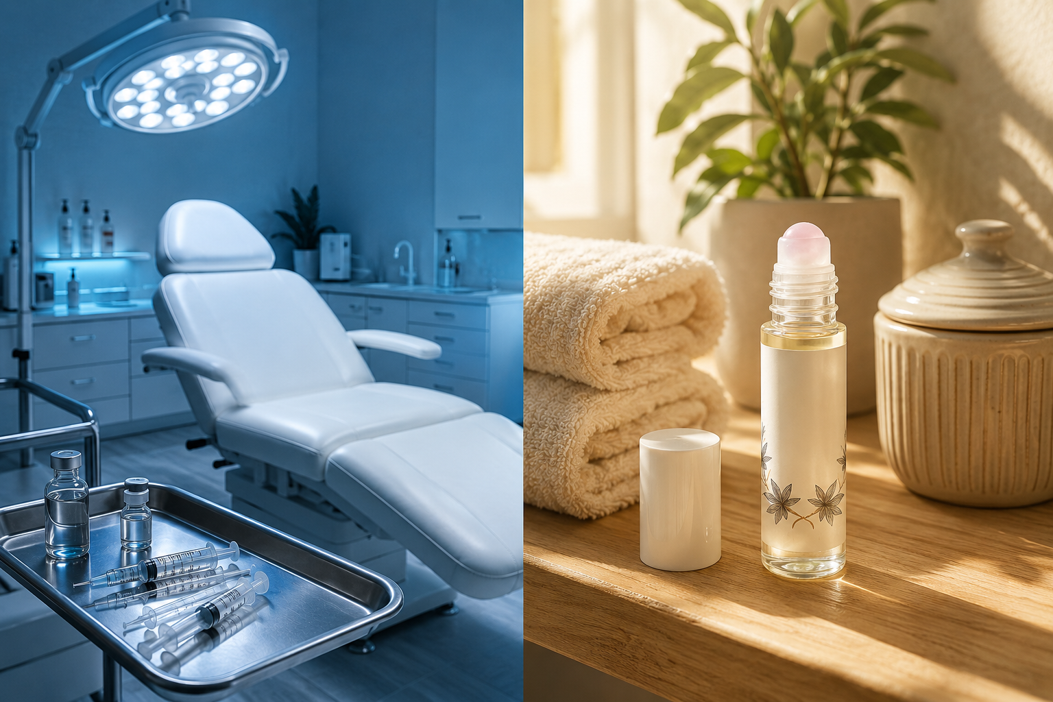 Salon under-eye treatments