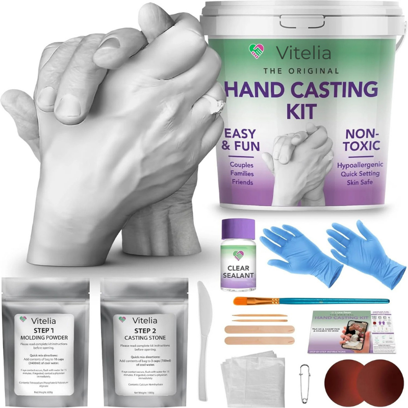 Original Casting Kit – Perfect Gift and Activity for Couples, Families, & Friends