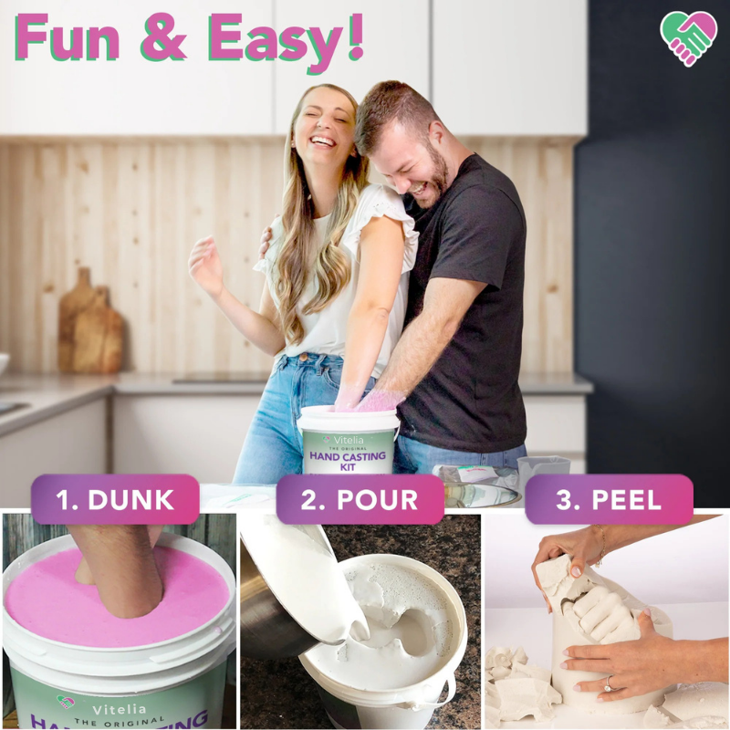 Original Casting Kit – Perfect Gift and Activity for Couples, Families, & Friends