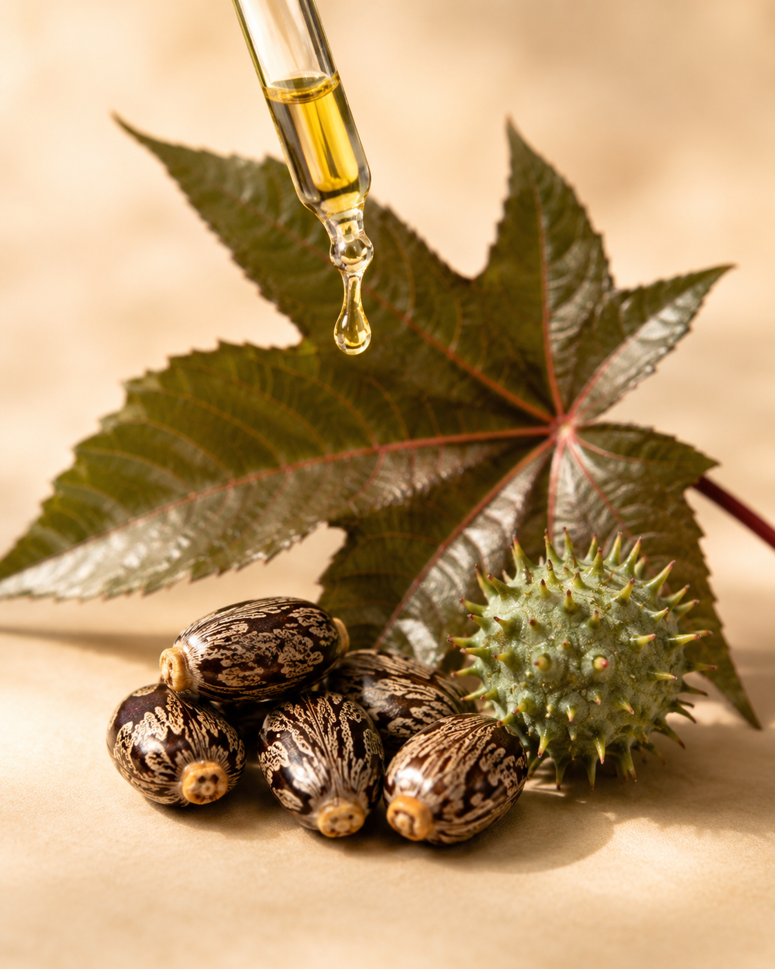 Organic castor oil